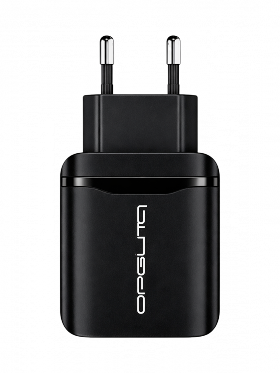 Зарядка для телефона, зарядное устройство с USB 20W адаптер QC 3.0 Орбита OT-APU30 Черный